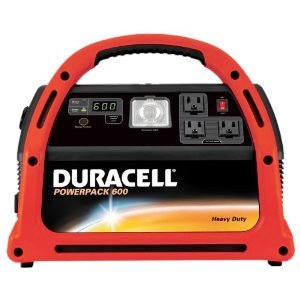 Power Volt Battery on Duracell Portable Power Pack Supply  Jump Starter  Backup Battery Unit